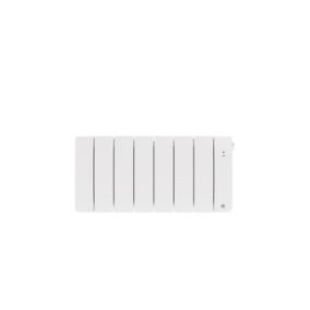 Radiateur chaleur douce BILBAO 4 1400W bas blanc brillant - THERMOR - 494837