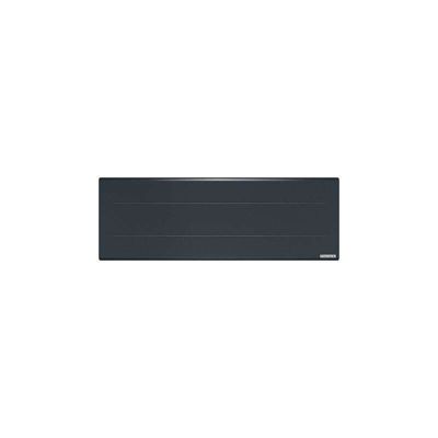 Radiateur Chaleur douce Ovation 3 plinthe gris ardoise 750W - THERMOR - 450204