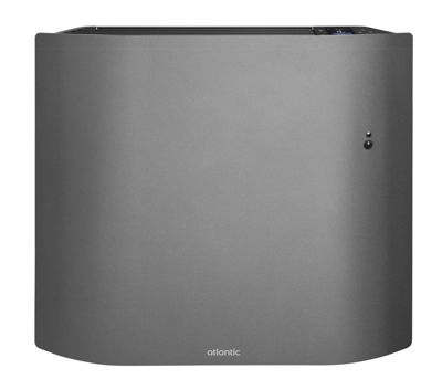 Radiateur connecté Divali Néo horizontal 2000W Gris étoilé - ATLANTIC - 507680