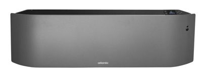 Radiateur connecté Divali Néo plinthe 1000W Gris étoilé - ATLANTIC - 507681