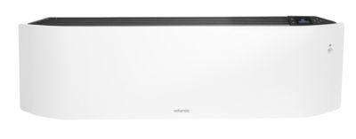 Radiateur connecté Divali Néo plinthe 1500W Blanc carat - ATLANTIC - 507675