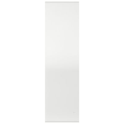 Radiateur connecté électrique à inertie fluide GoodHome Iriya blanc 1500W vertical