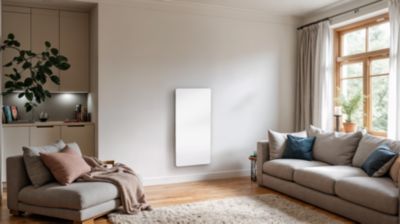 Radiateur connecté électrique à inertie sèche Carrera Avery 1500W vertical