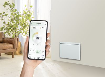 Radiateur connecté électrique à inertie sèche Carrera Volino 1000W
