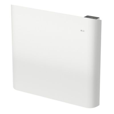 Radiateur connecté électrique à inertie sèche GoodHome Florya blanc 1500W horizontal