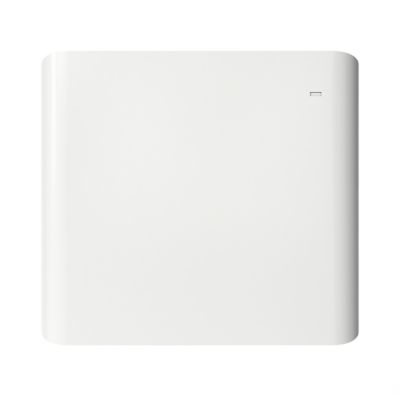 Radiateur connecté électrique à inertie sèche GoodHome Florya blanc 1500W horizontal