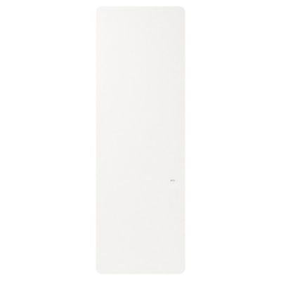 Radiateur connecté électrique double cœur de chauffe GoodHome Sondrio blanc 1500W vertical