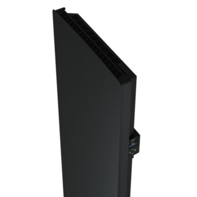 Radiateur connecté vertical double corps Syrtis V 2000W noir Sauter