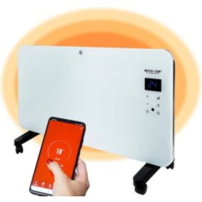 Radiateur Convecteur Basse Consommation, Chauffage Électrique Mural, Fixe ou Portable, Radiateurs Silencieux,