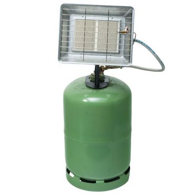 Radiateur de chantier extérieur 415999 gaz butane ou propane 4.2 kW OUTIFRANCE