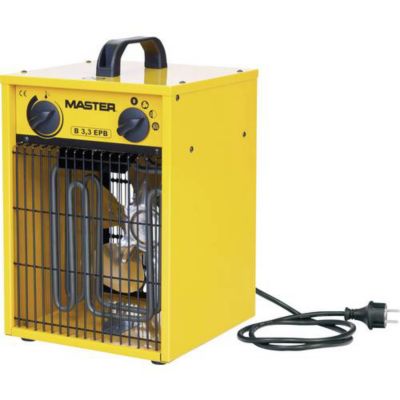 Radiateur de chantier soufflant Master Klimatechnik B-3IT 230 V 1650/3300 W, IPX4