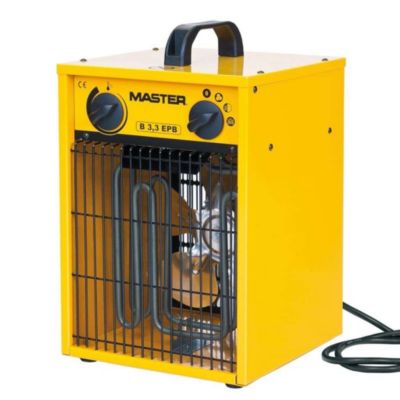 Radiateur de chantier soufflant Master Klimatechnik B-3IT 230 V 1650/3300 W, IPX4
