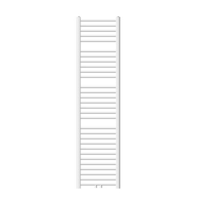 Radiateur de Salle de Bain Design Sahara, 400 x 1800 mm, Blanc, Forme Droit