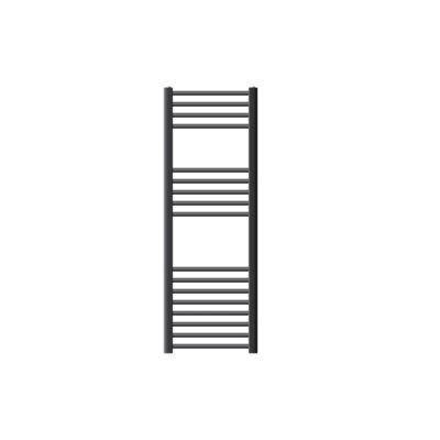 Radiateur de Salle de Bain Design Sahara, 400x1200 mm, Anthracite, Forme Droite