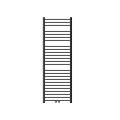 Radiateur de Salle de Bain Design Sahara, 500x1500 mm, Anthracite, Forme Courbé