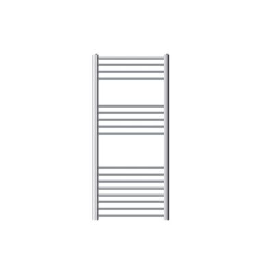 Radiateur de Salle de Bain Design Sahara, 600 x 1200 mm, Chrome, Forme Droite