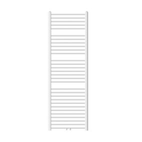 Radiateur de Salle de Bain Design Sahara, 600 x 1800 mm, Blanc, Forme Courbé