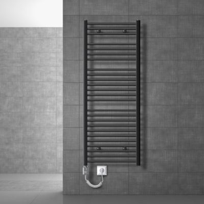 Radiateur de Salle de Bain Electrique avec Element Chauffant 900W