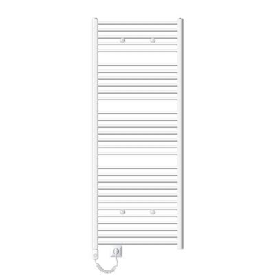Radiateur de Salle de Bain Electrique, Chrome, 900W