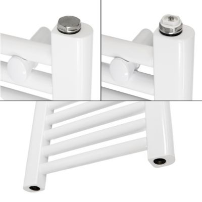 Radiateur de Salle de Bain Electrique, Chrome, 900W