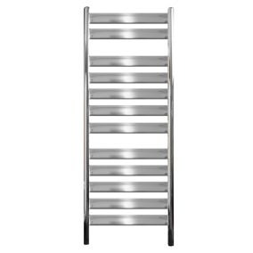 Radiateur de Salle de Bain Tharr 500 x 950 mm Chrome Radiateur Design Moderne