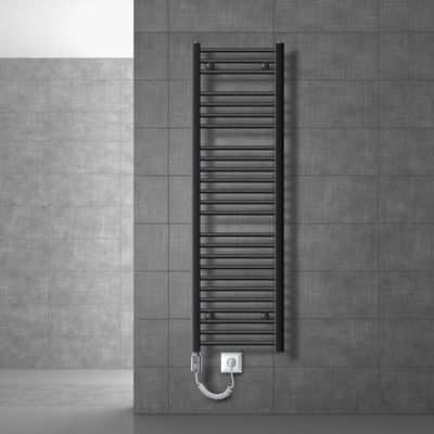 Radiateur Design Sahara Electrique Anthracite