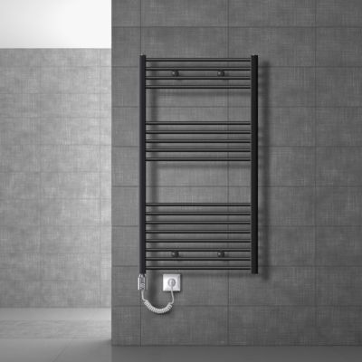 Radiateur Design Sahara Electrique Anthracite