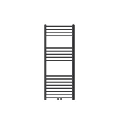Radiateur Design Sahara Non Electrique - 500 x 1200 mm - Anthracite - Connexion Central - sans Kit de Raccordement - Forme Courbé