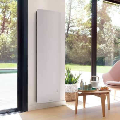 Radiateur Divali Néo connecté lumineux - Blanc carat - 1000W-ATL-507683