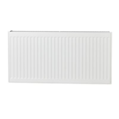 Radiateur eau chaude acier blanc L.100 cm x H.50 cm GoodHome