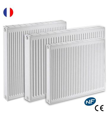 Radiateur eau chaude Acier Blanc Type 22 IHC Chauffage central DE DIETRICH Taille - T22 IHC L40xH70 752W