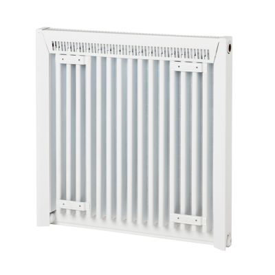 Radiateur eau chaude acier GoodHome blanc 554 W L.60 cm x H.60 cm