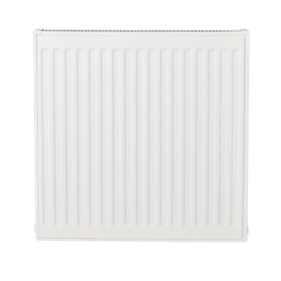 Radiateur eau chaude acier GoodHome blanc L. 60 cm x H. 60 cm