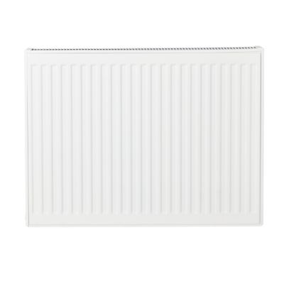 Radiateur eau chaude acier GoodHome blanc L. 80 cm x H. 60 cm