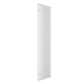 Radiateur eau chaude Acova Filin vertical double blanc 1508W