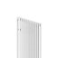 Radiateur eau chaude Acova Filin vertical double blanc 1508W
