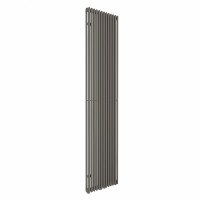 Radiateur eau chaude Acova Filin vertical double grey aluminium 1508W