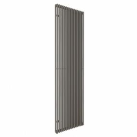 Radiateur eau chaude Acova Filin vertical double grey aluminium 1972W