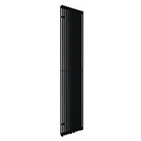 Radiateur eau chaude Acova Filin vertical double noir 1508W