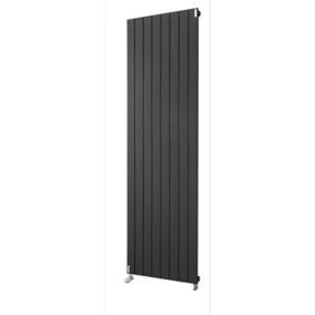 Radiateur eau chaude Acova Lina vertical anthracite 1256W