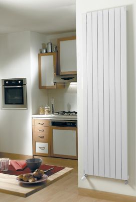 Radiateur eau chaude Acova Lina vertical blanc 1256W