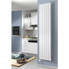 Radiateur eau chaude Acova Lina vertical double blanc 1386W
