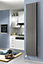 Radiateur eau chaude Acova Lina vertical double grey aluminium 1386W