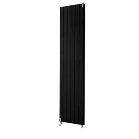 Radiateur eau chaude Acova Lina vertical double noir 1386W