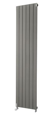 Radiateur eau chaude Acova Lina vertical grey aluminium 942W