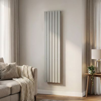 Radiateur eau chaude Blyss Faringdon blanc 762W vertical