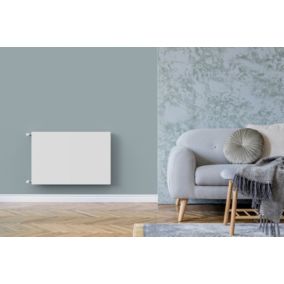 Radiateur eau chaude De'Longhi double plat 1318W L. 80 cm x H. 60 cm