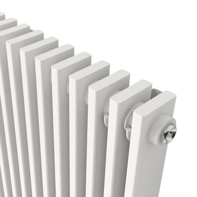 Radiateur eau chaude GoodHome Kensal Vertical Blanc 1 523 W
