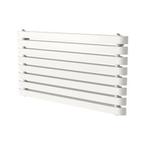 Radiateur eau chaude GoodHome Wilsona Horizontal Blanc 1 080 W