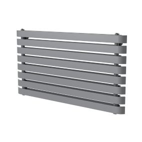 Radiateur eau chaude GoodHome Wilsona Horizontal Gris 1 080 W